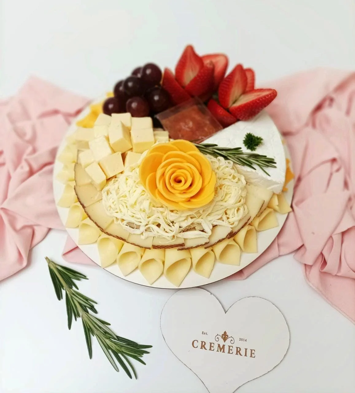 Tabla De Quesos Vegetariana Para 4-5 Personas