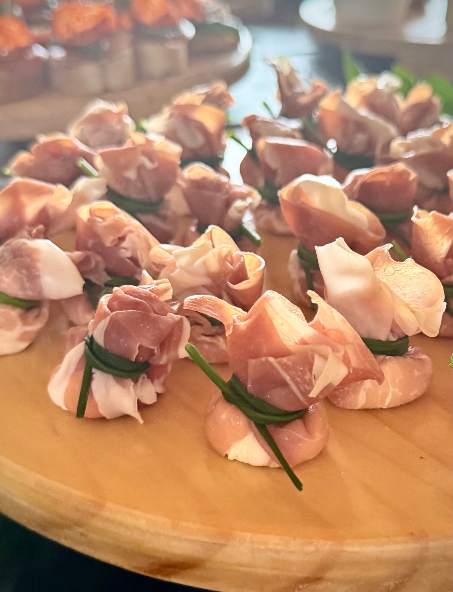 Tabla de Tamalitos  de Jamón Serrano