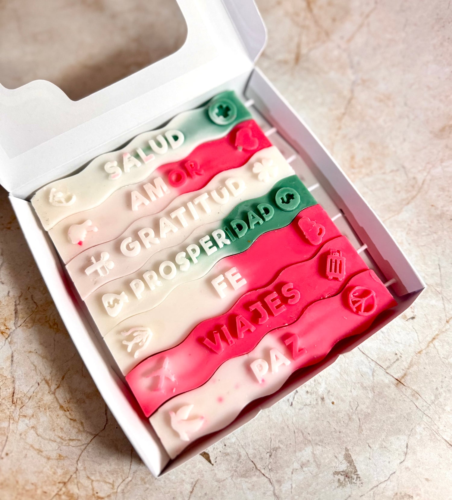 Velitas de buenos deseos ( 6 und)