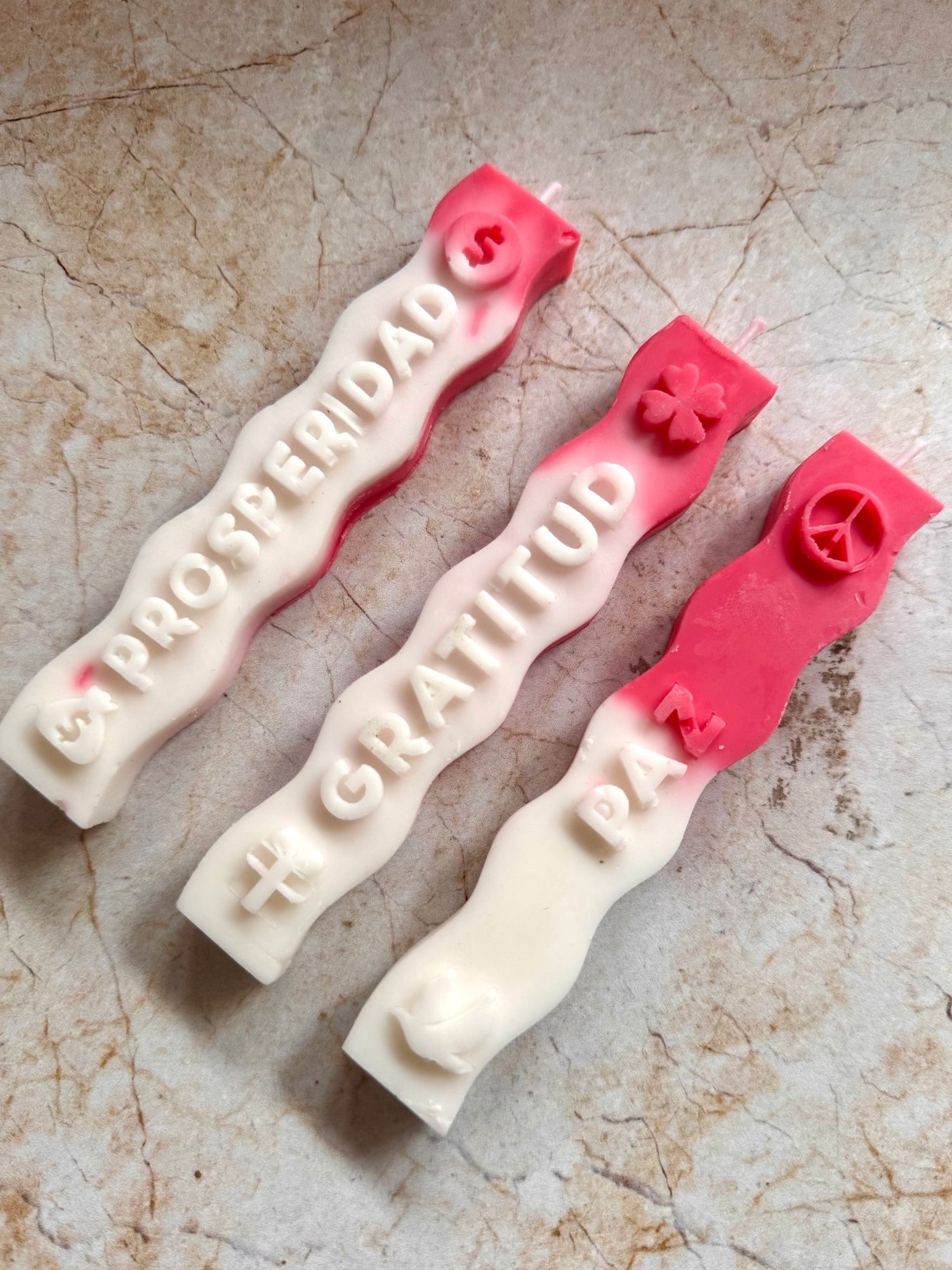 Velitas de buenos deseos ( 6 und)