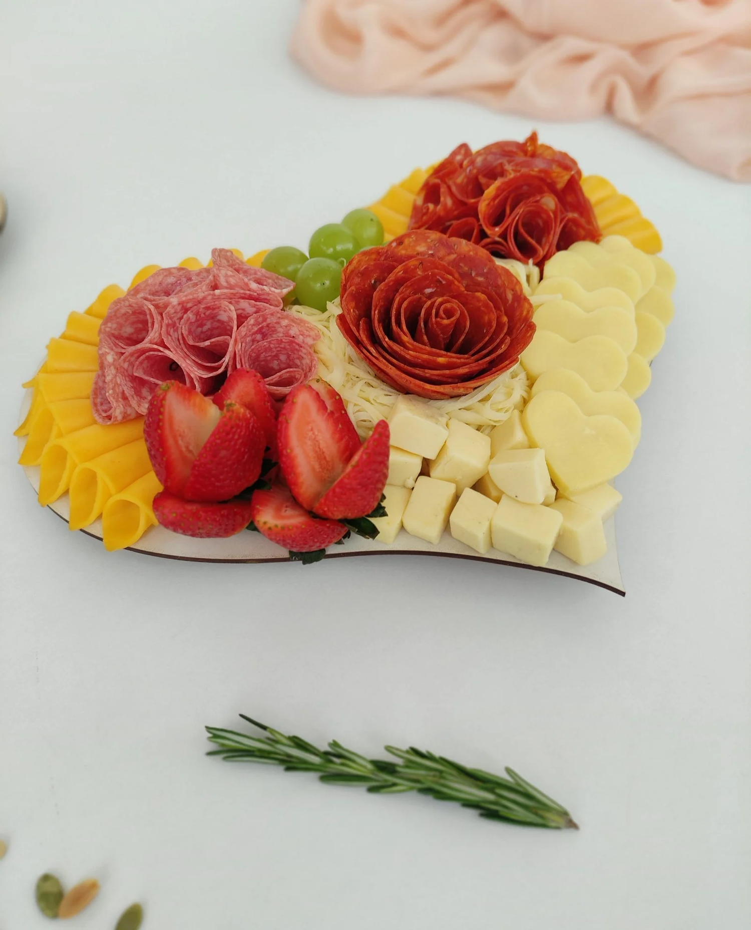 Corazón de Melón 😍 ( De quesos perdón ☺️) 4 personas