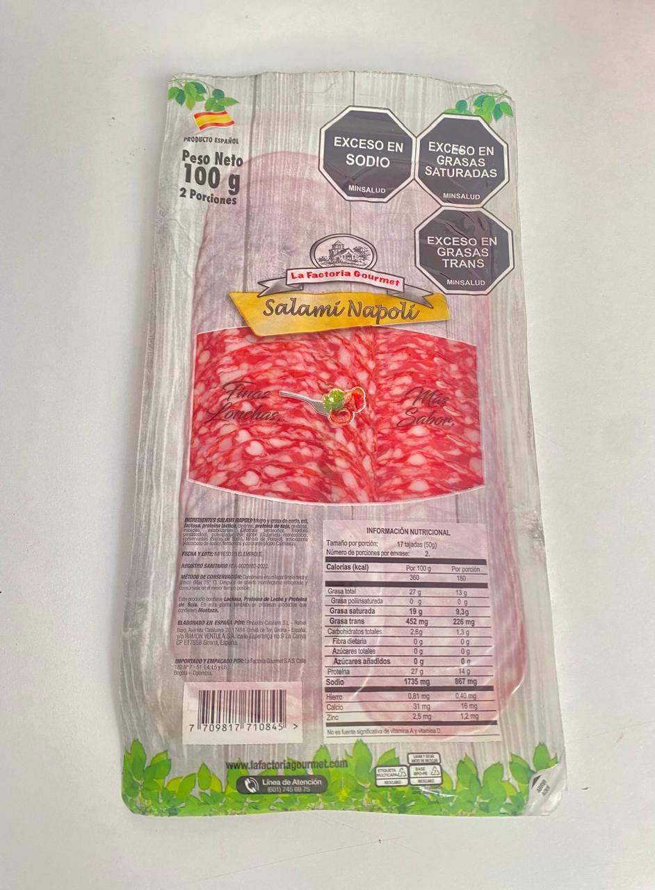 Salami x100 gr