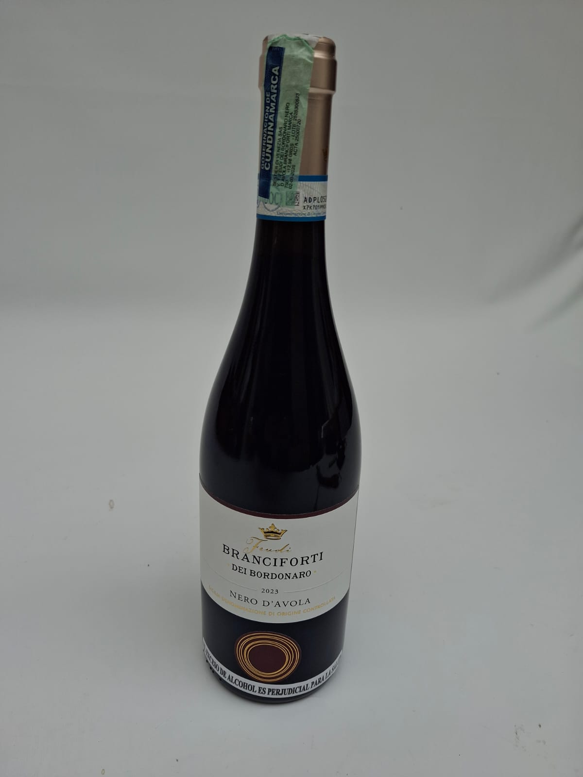 Feudi Branciforti dei Bordonaro – Nero d'Avola 2023 (DOC Sicilia) 750 ml