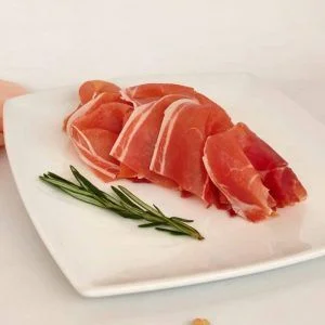 Jamón serrano x 100 gr